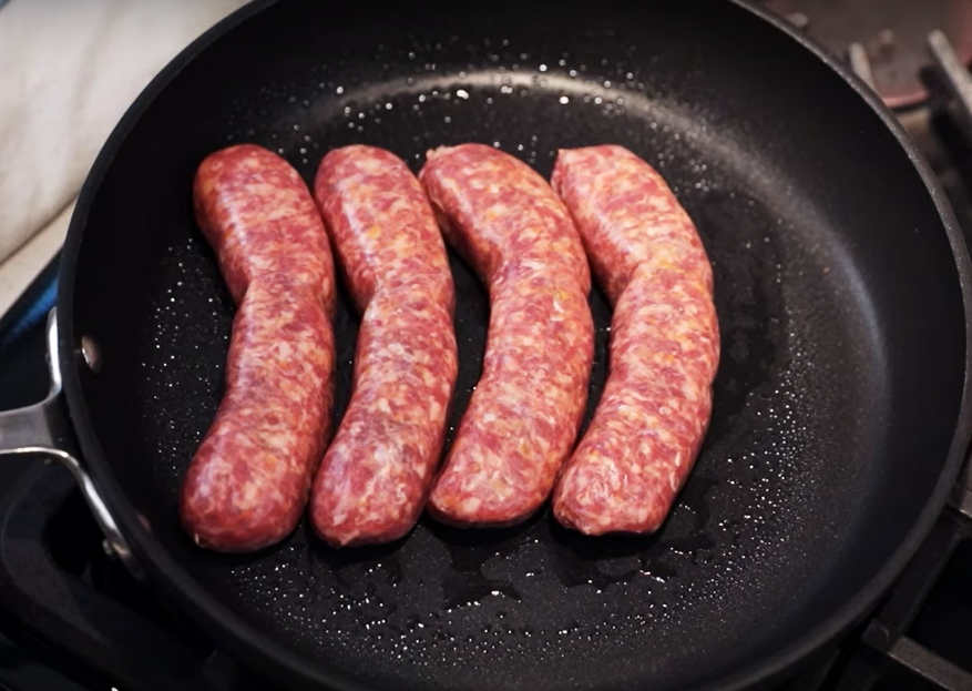 how to cook italian sausage on stove