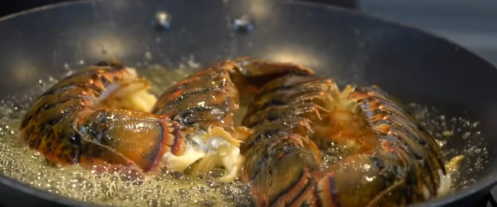 Lobster Garlic Noodles Recipe